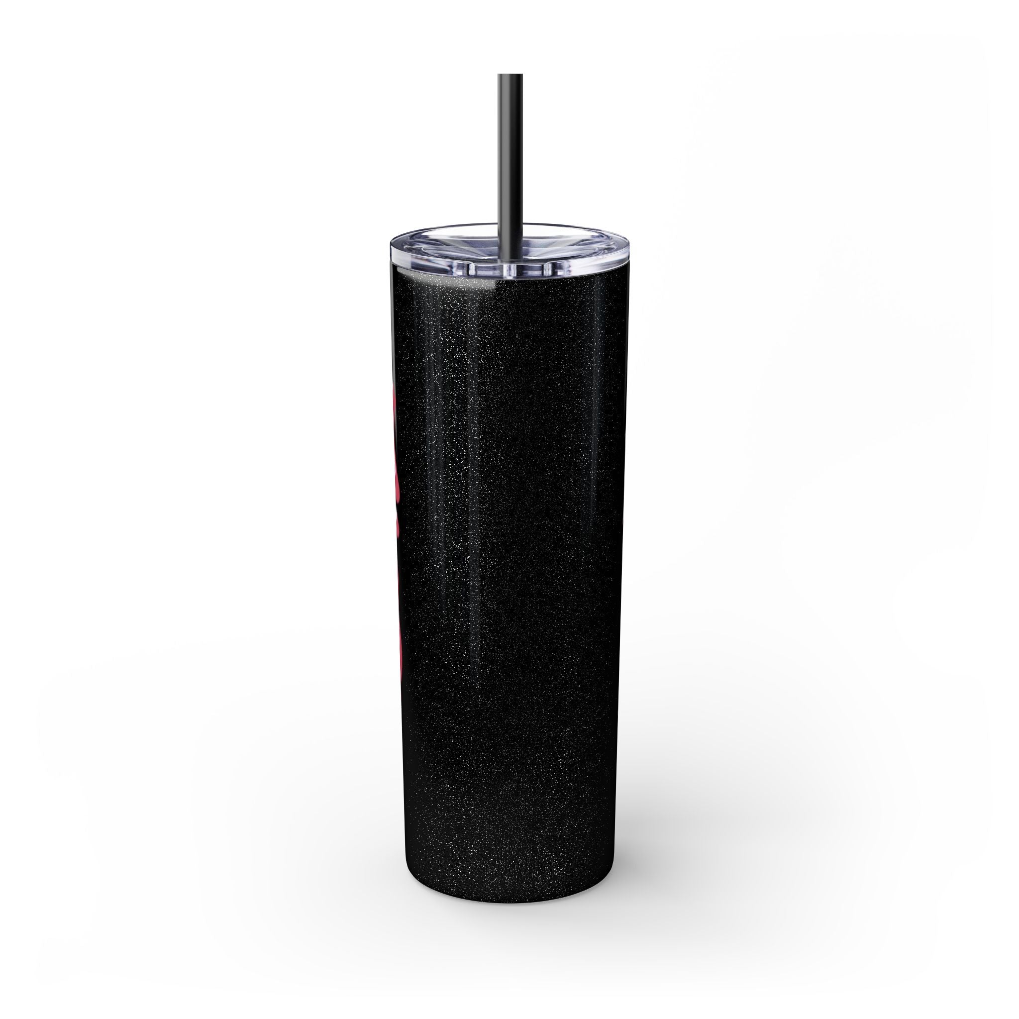 Drink Like A Boss - Skinny Tumbler with Straw, 20oz