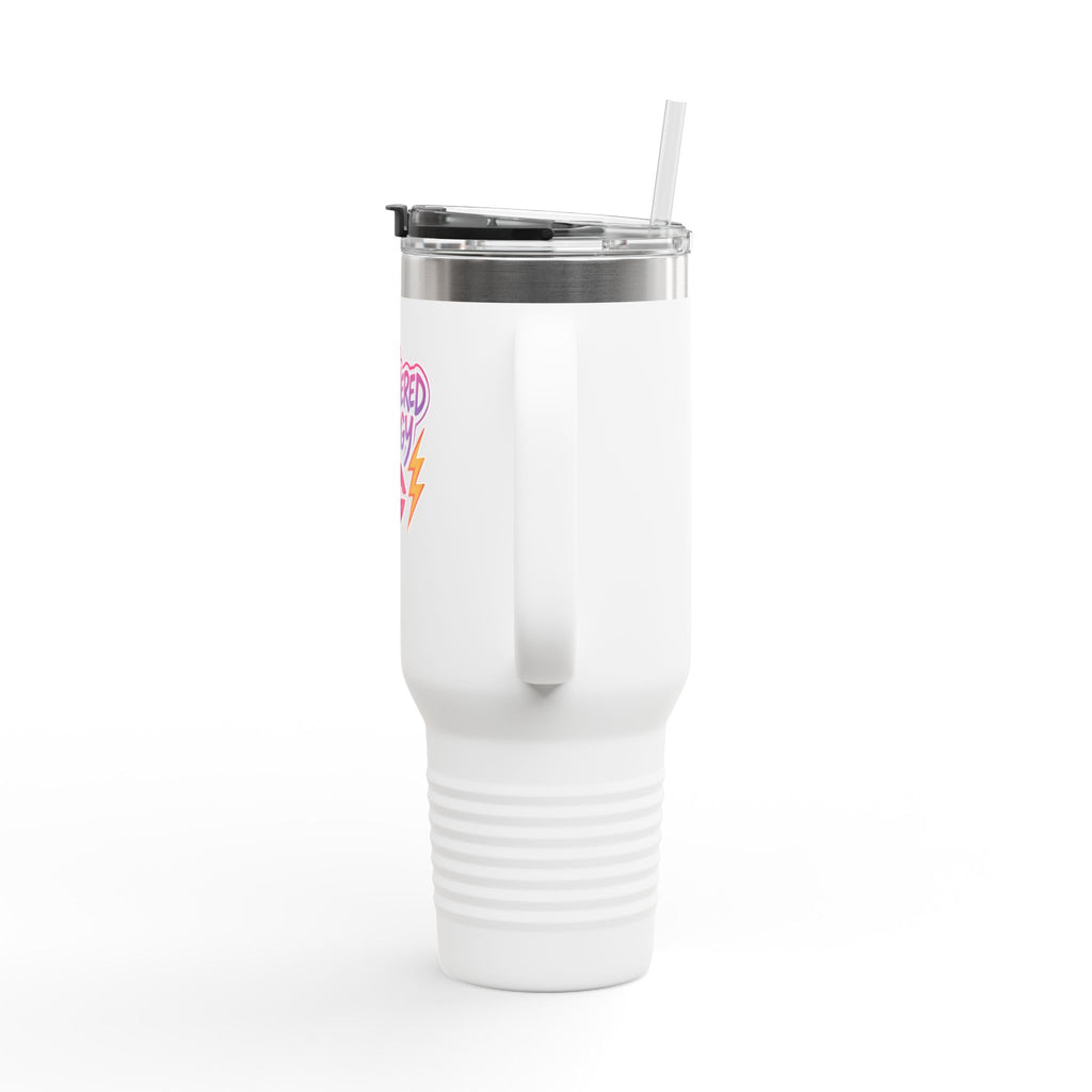 Unbothered Energy - Insulated Travel Mug, 40oz