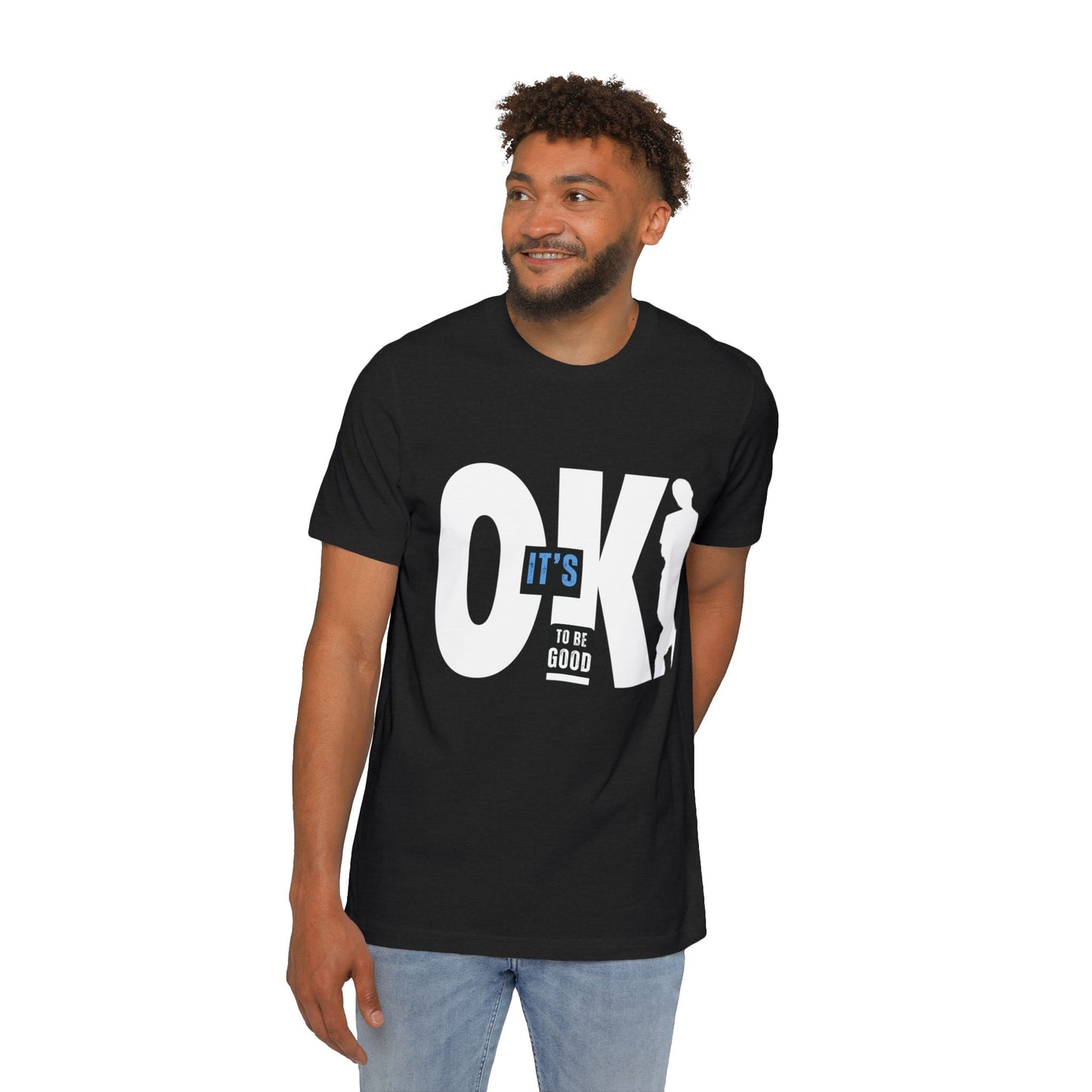 It's OK To Be Good - USA-Made Unisex Short-Sleeve Jersey T-Shirt