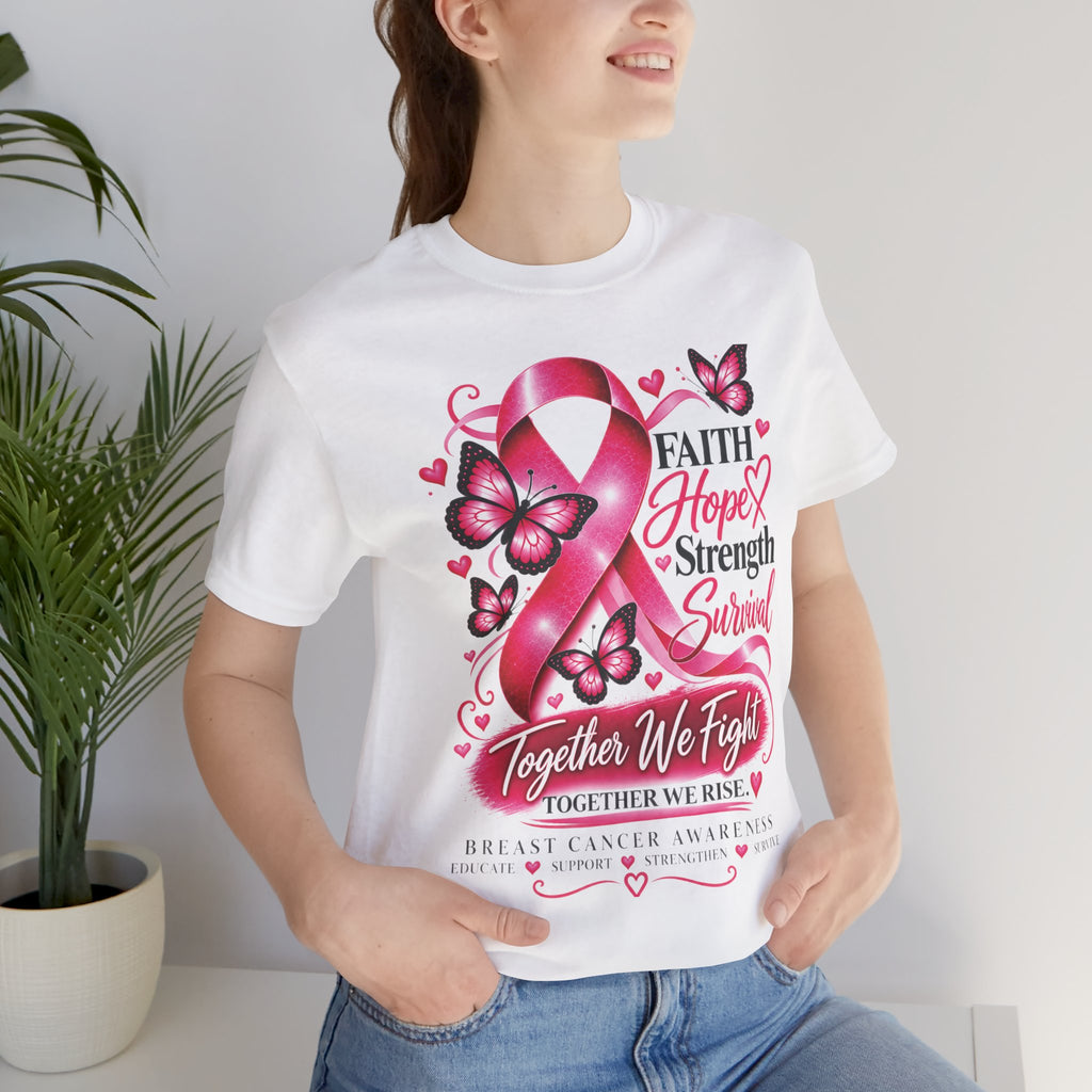 2026 Featured: Sisters Empowering Sisters Breast Cancer Awareness Tee | Front & Back Print