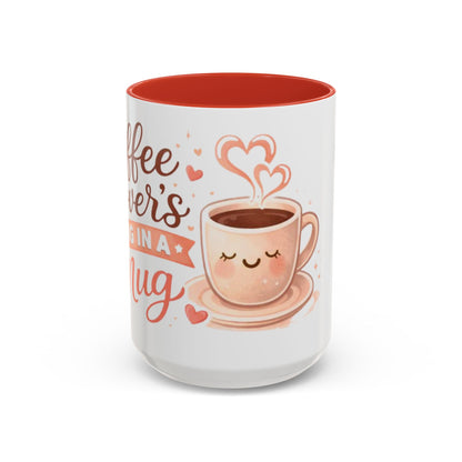 Coffee Lover’s Hug in a Mug – Accent Coffee Mug