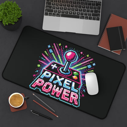 "Pixel Power" - Desk Mat