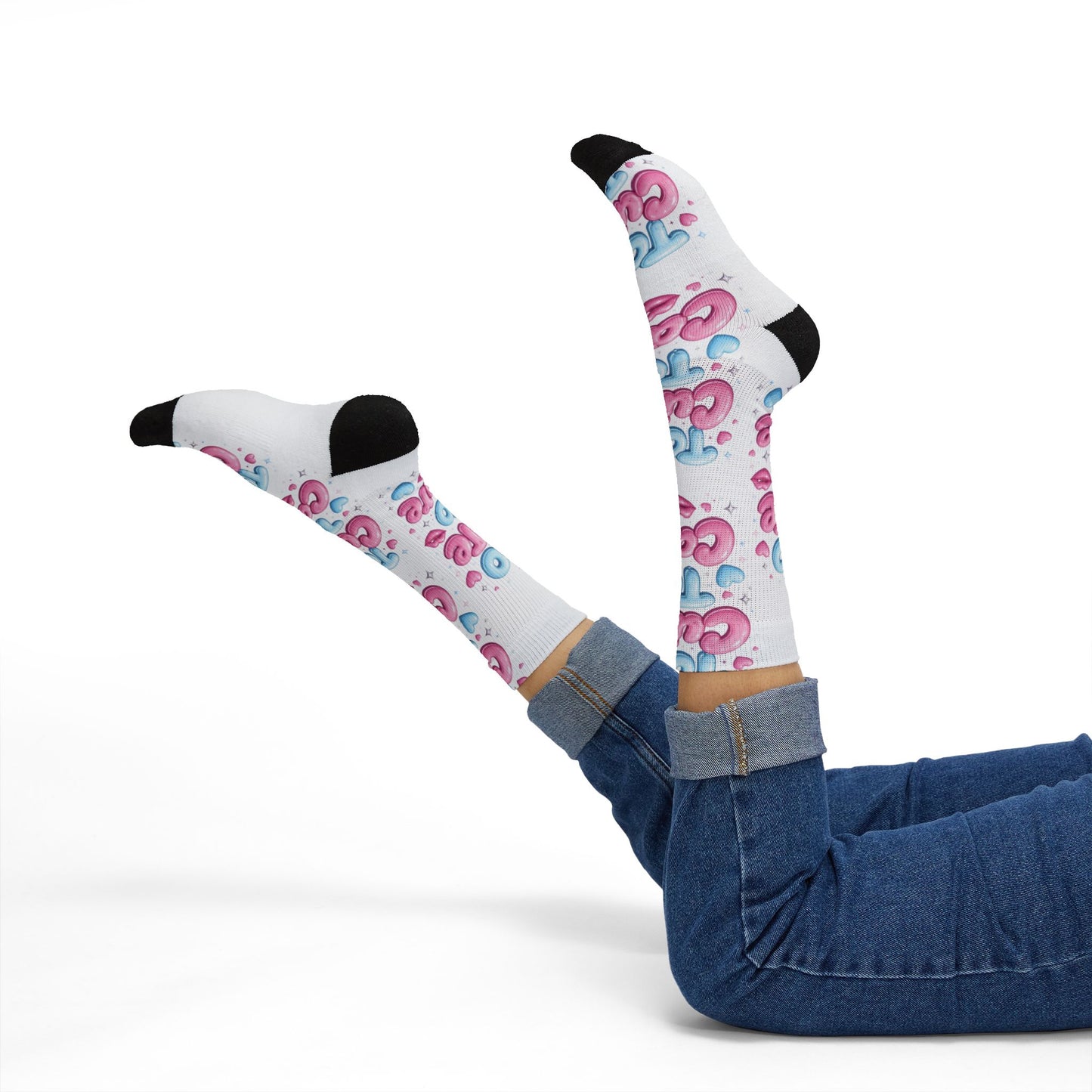 Too Cute to Care Socks