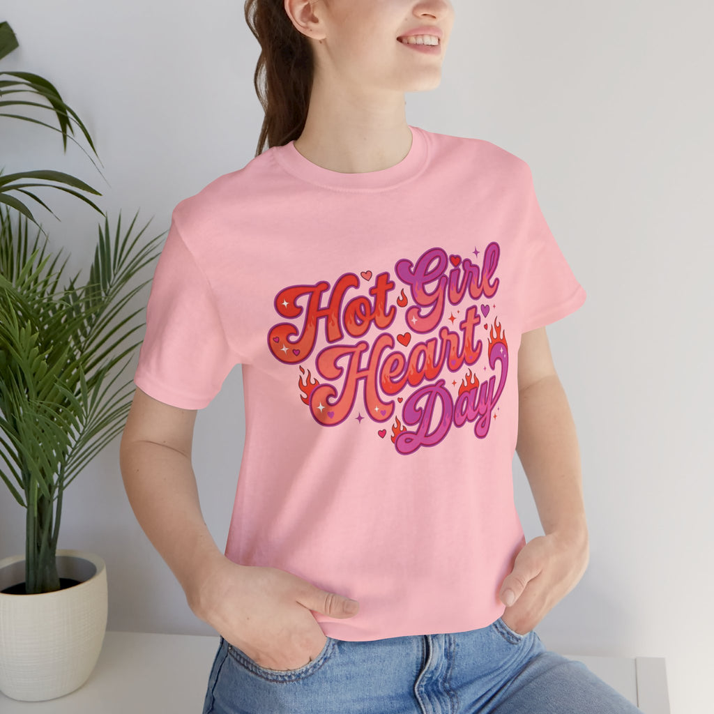 Hot Girl Heart Day – Unisex Tee