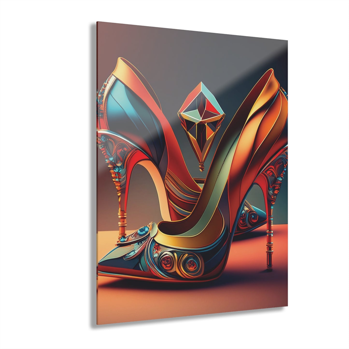 Stiletto Art - Acrylic Prints (French Cleat Hanging)