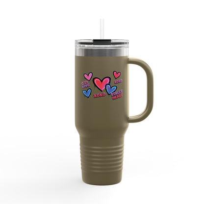City Love Street Heart – 40oz Insulated Tumbler