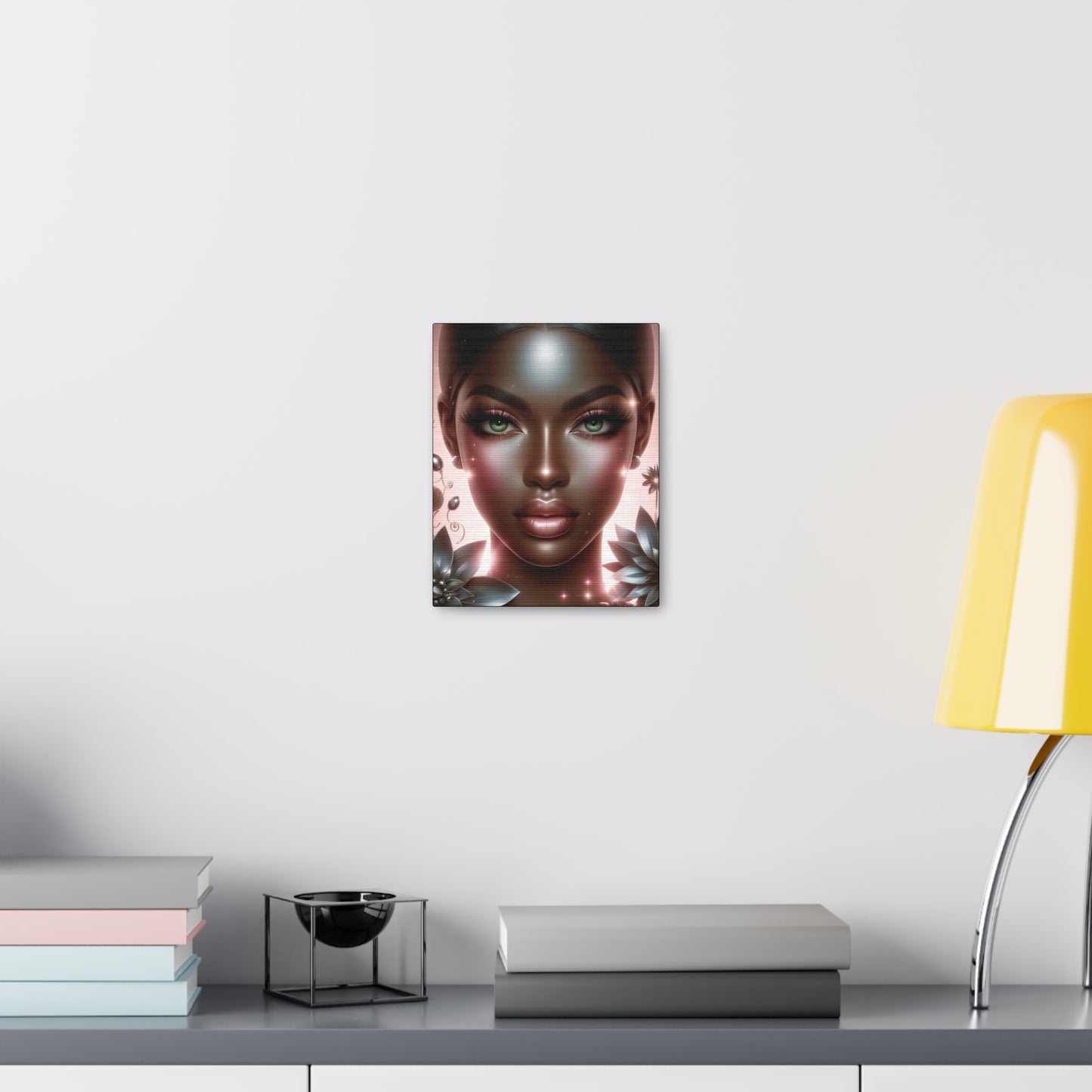 "Gorgeous" Silver - Canvas Gallery Wraps