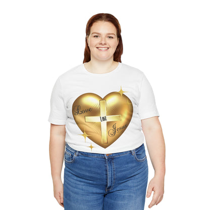 Love Like Jesus - Unisex Jersey Short Sleeve Tee