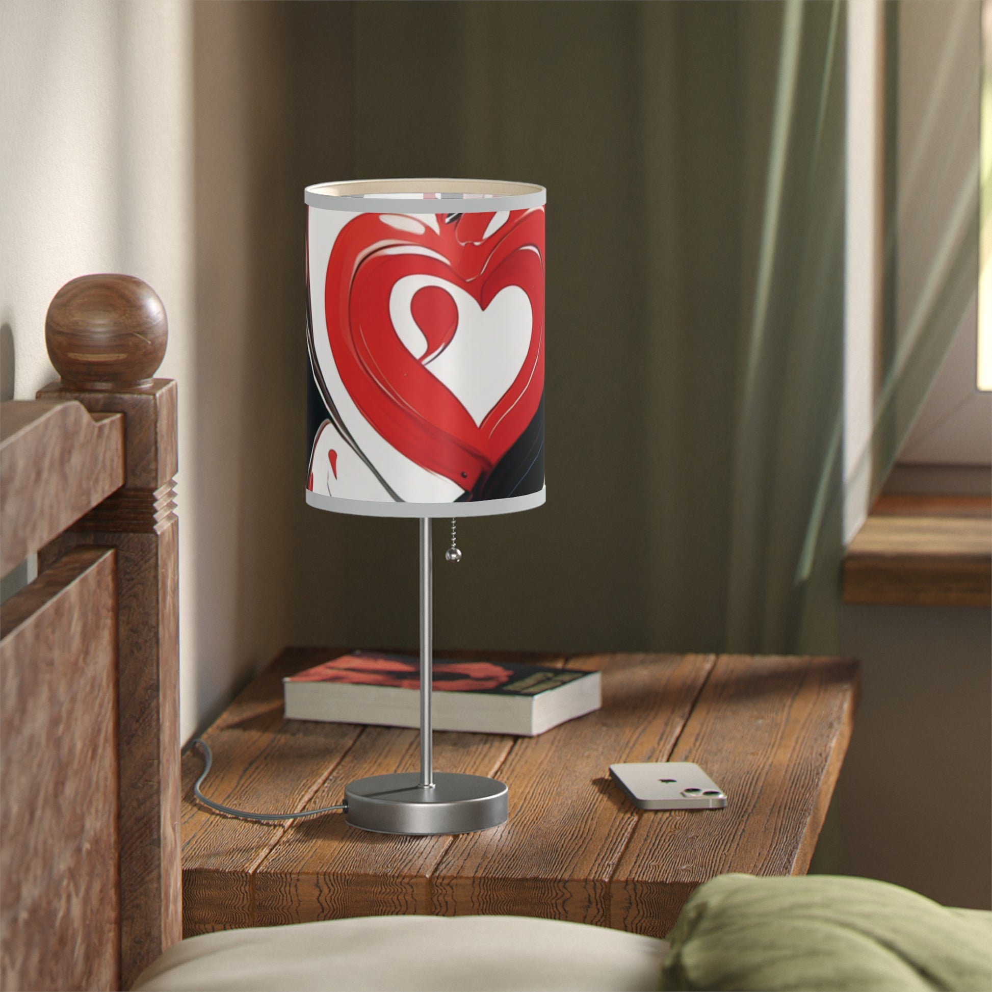 Hearts & Love - Lamp on a Stand, US|CA plug - Creatively Designed Shop