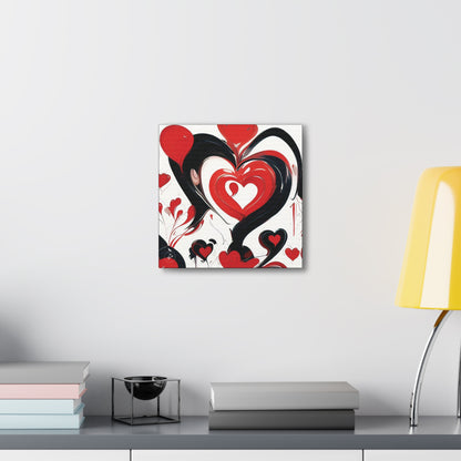 Hearts & Love - Canvas Gallery Wraps