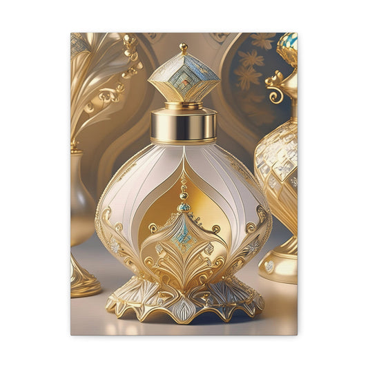 Elegant Perfume Art - Canvas Gallery Wraps