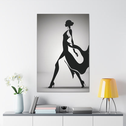 "Silhouette" - Canvas Gallery Wraps