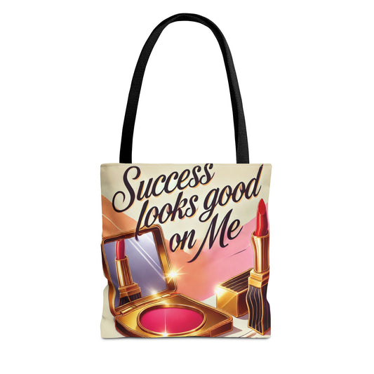 "Success Looks Good On Me" - Tote Bag (AOP)