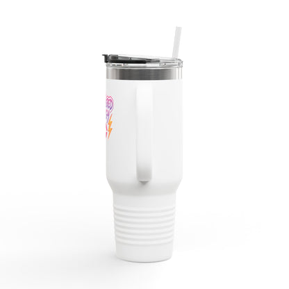Unbothered Energy - Insulated Travel Mug, 40oz