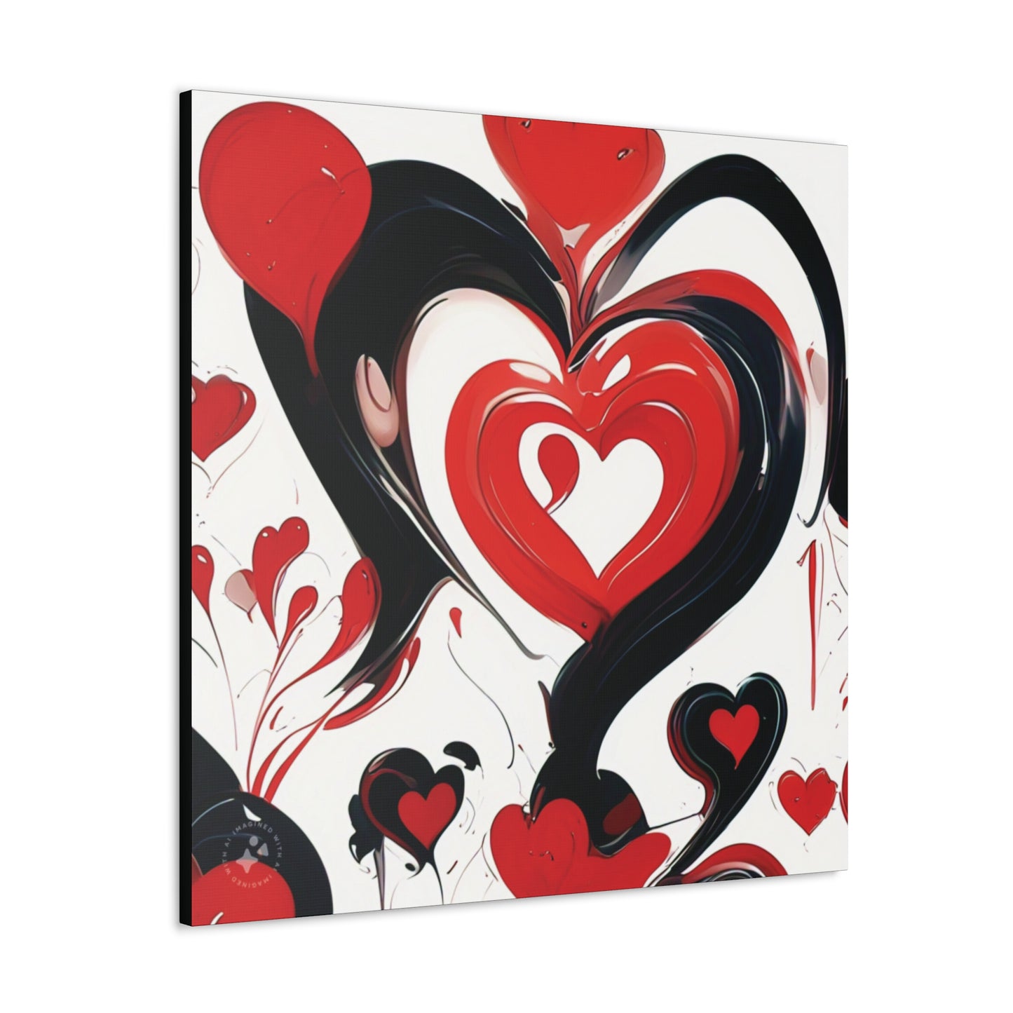 Hearts & Love - Canvas Gallery Wraps