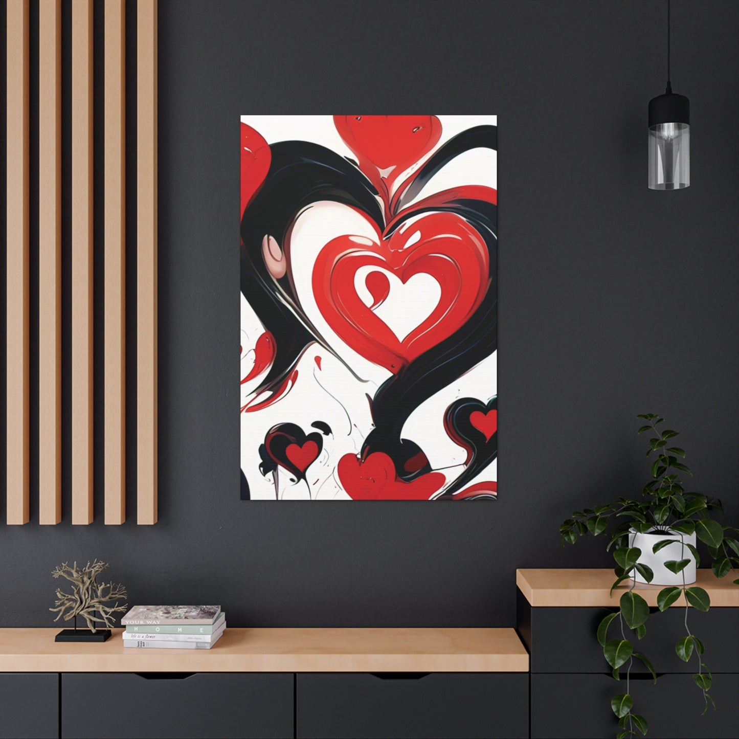 Hearts & Love - Canvas Gallery Wraps