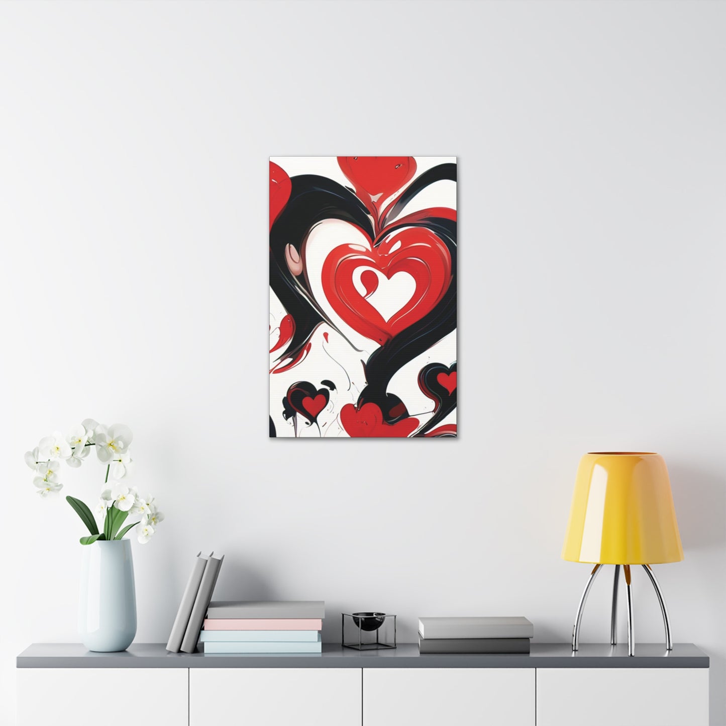 Hearts & Love - Canvas Gallery Wraps