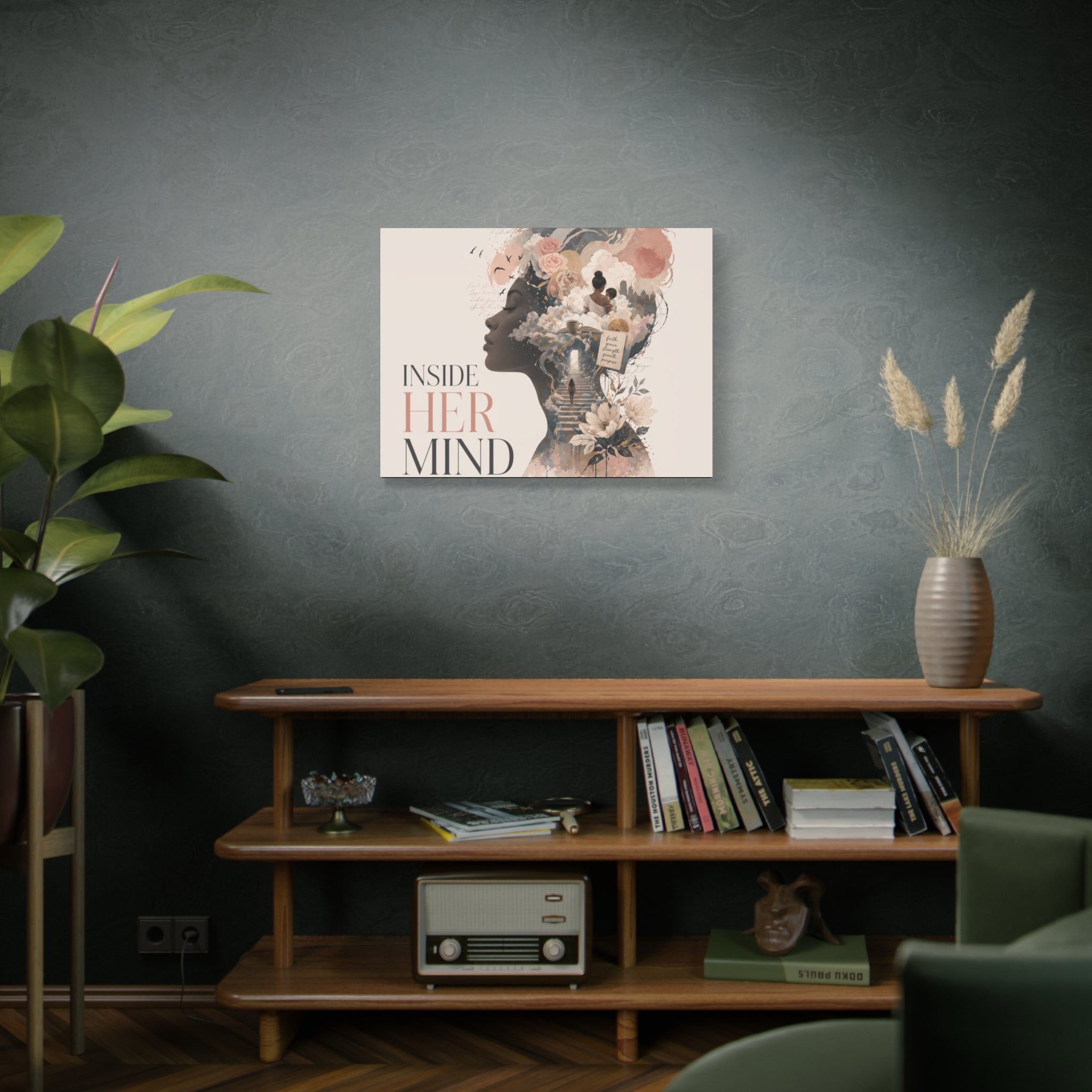 Inside Her Mind - Matte Canvas Wall Art