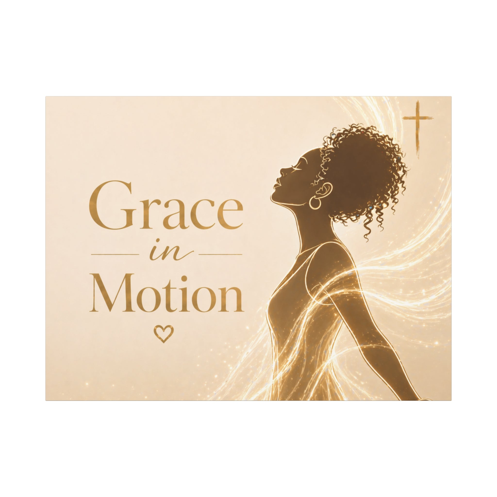 Grace In Motion - Matte Canvas Wall Art