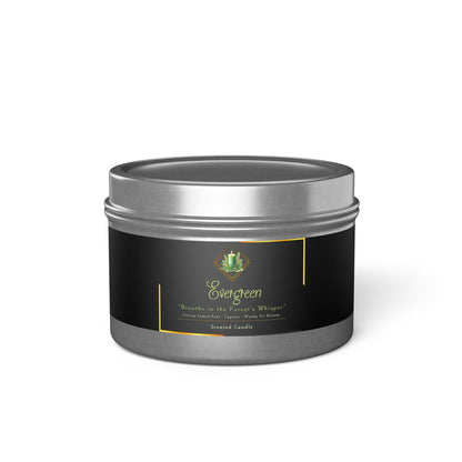 Evergreen - Tin Candles - Creatively Designed Shop