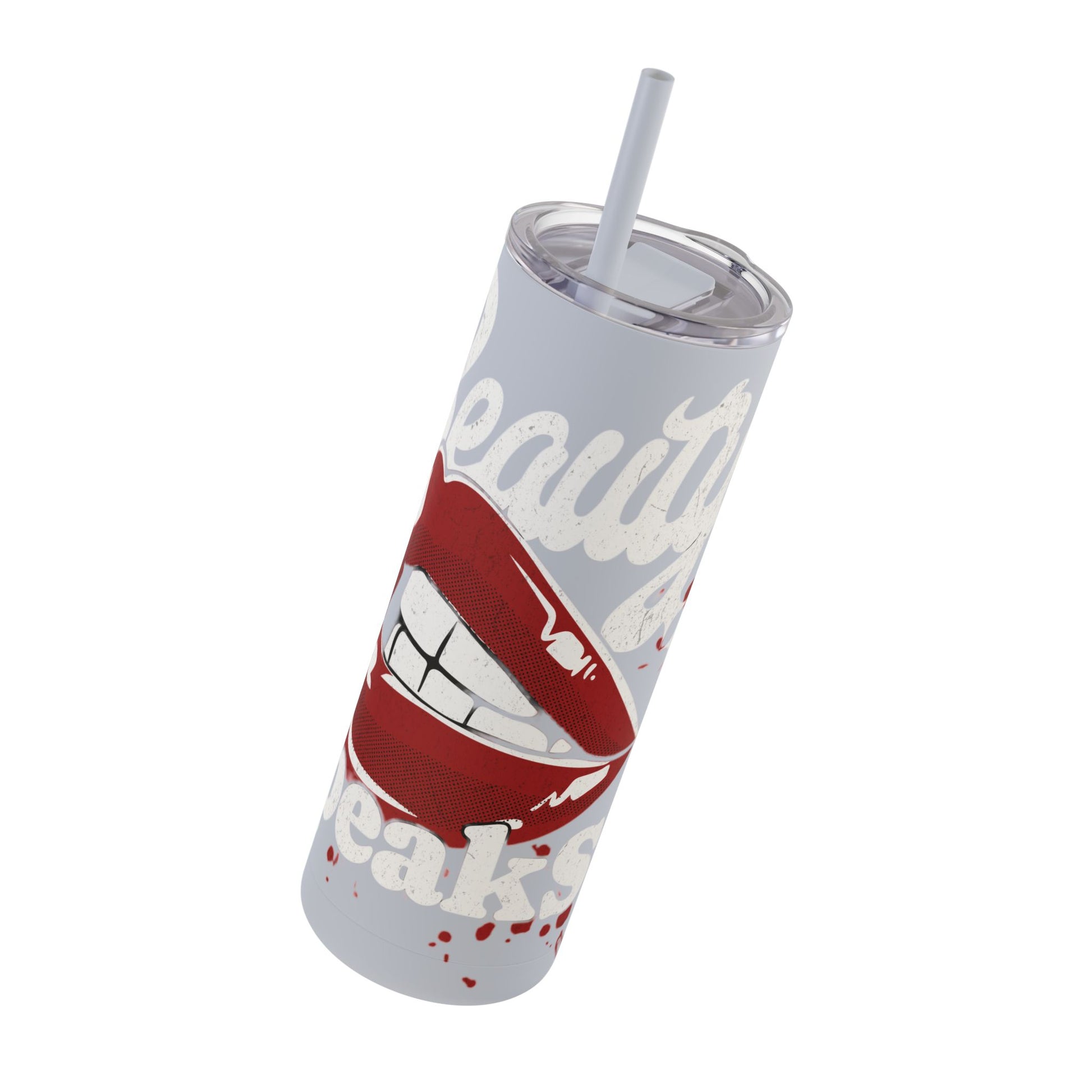 Beauty Speaks - Maars Maker Skinny Matte Tumbler, 20oz - Creatively Designed Shop