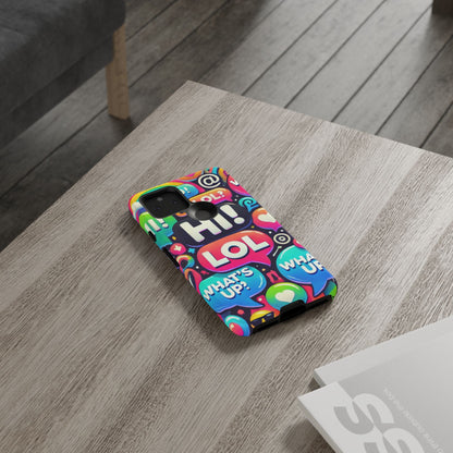 "Text Bubbles" - Tough Cases