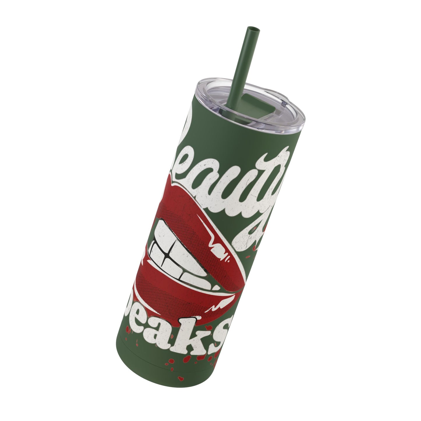 Beauty Speaks - Maars Maker Skinny Matte Tumbler, 20oz - Creatively Designed Shop