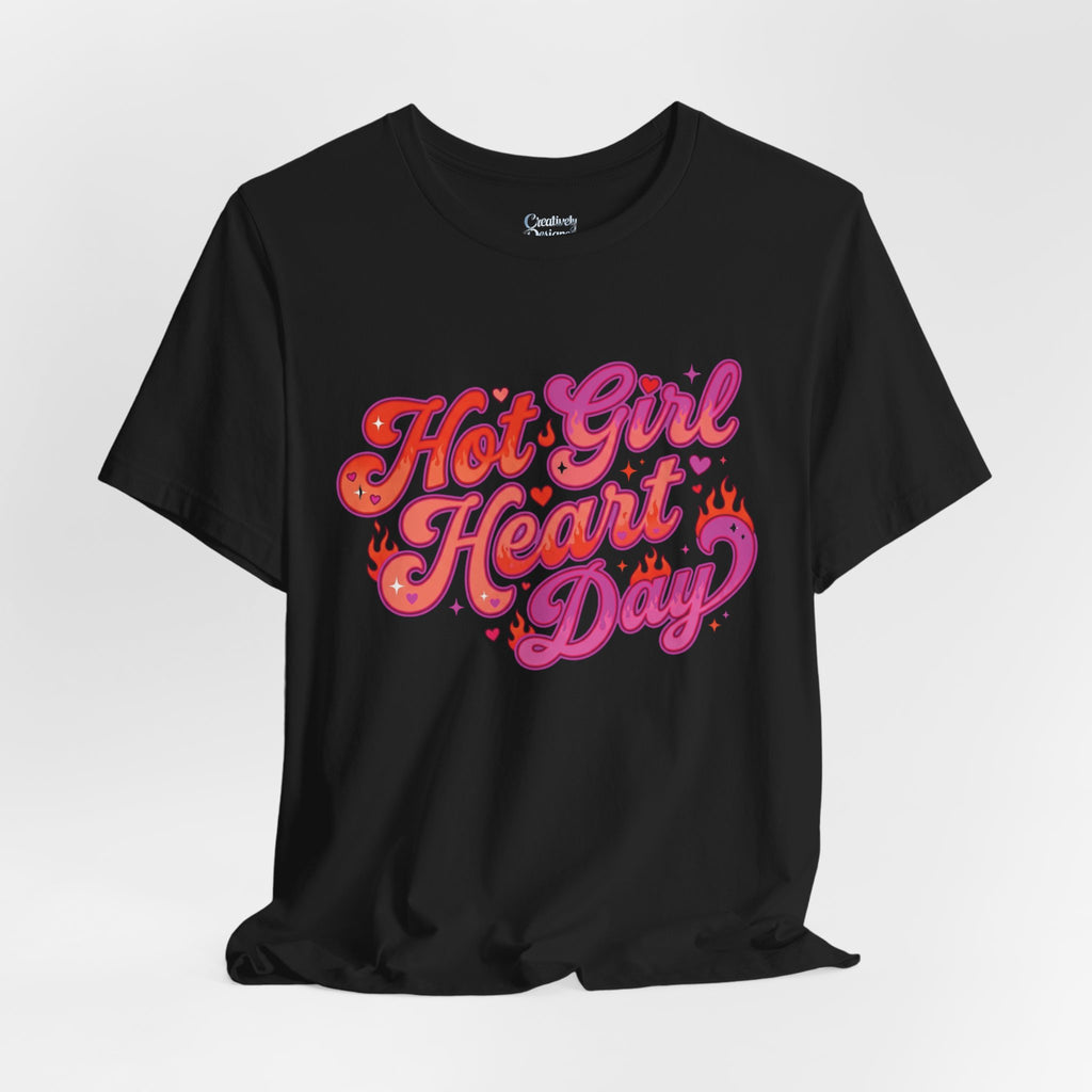Hot Girl Heart Day – Unisex Tee