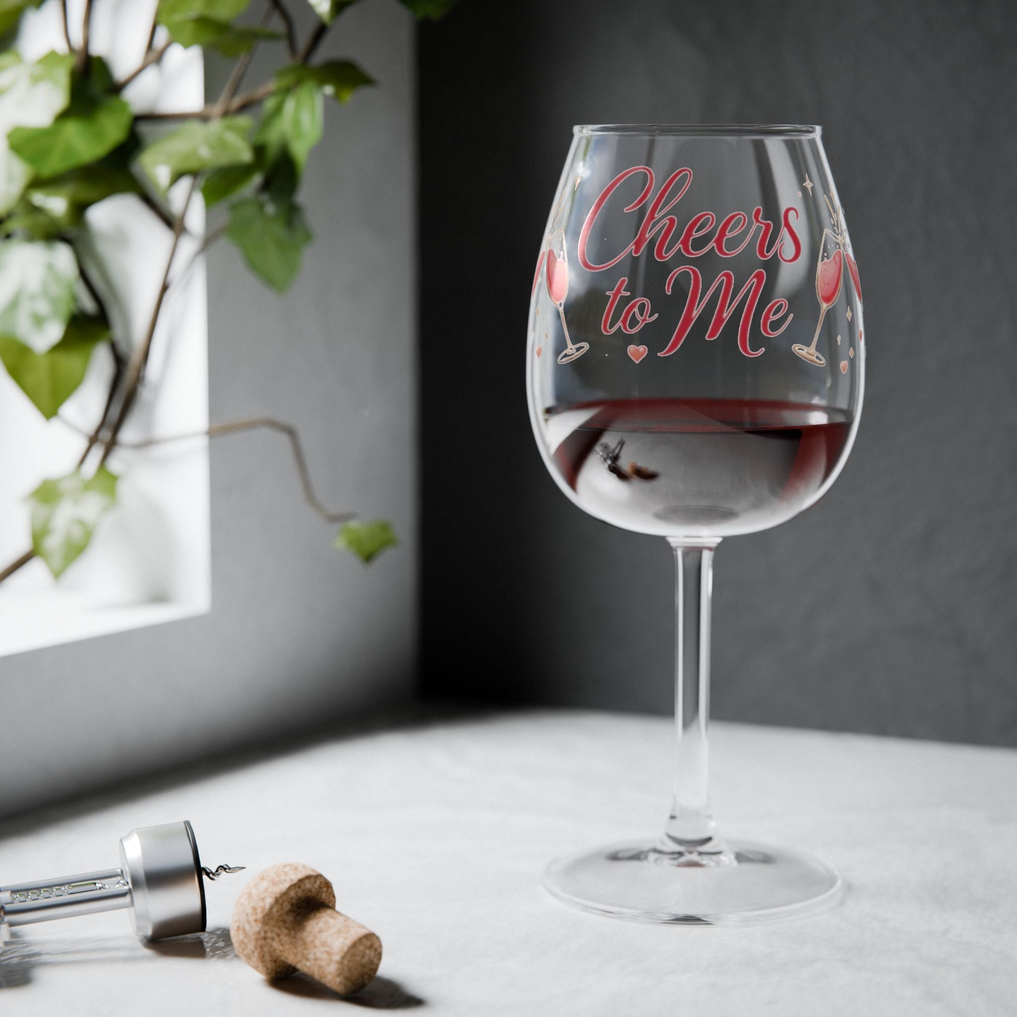 Cheers to Us – Wine Glass (12oz)