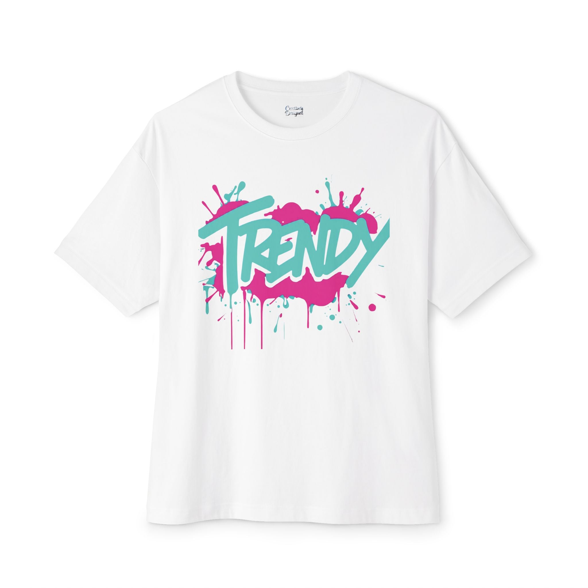 "Trendy" - Unisex Oversized Boxy Tee