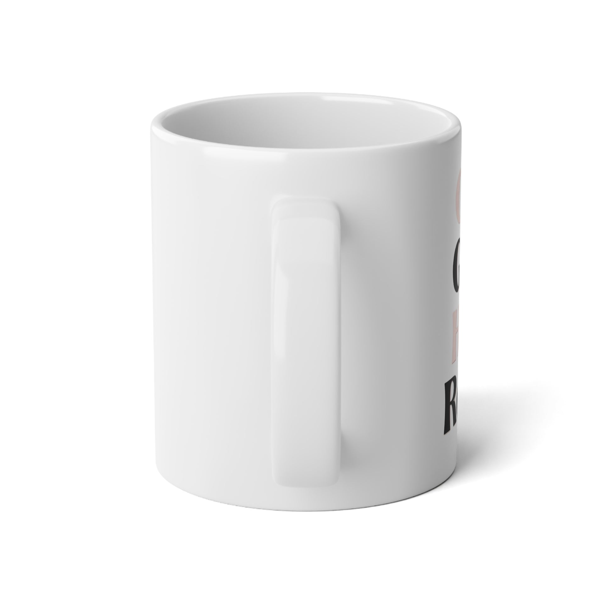Coffee, Goals, Hustle, Repeat - Jumbo Mug - 20oz - Creatively Designed Shop