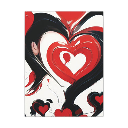 Hearts & Love - Canvas Gallery Wraps