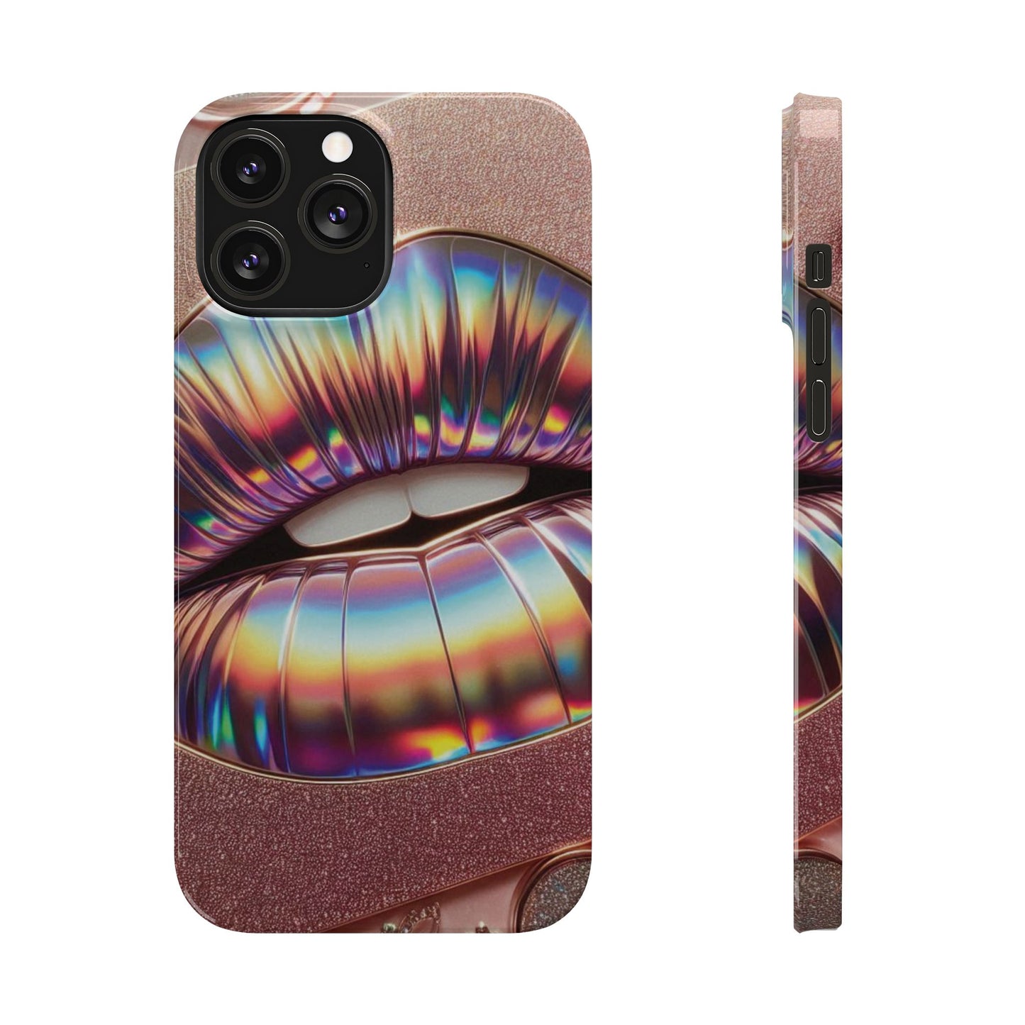 "Bronze Kiss" - Slim Phone Cases - Creatively Designed Shop