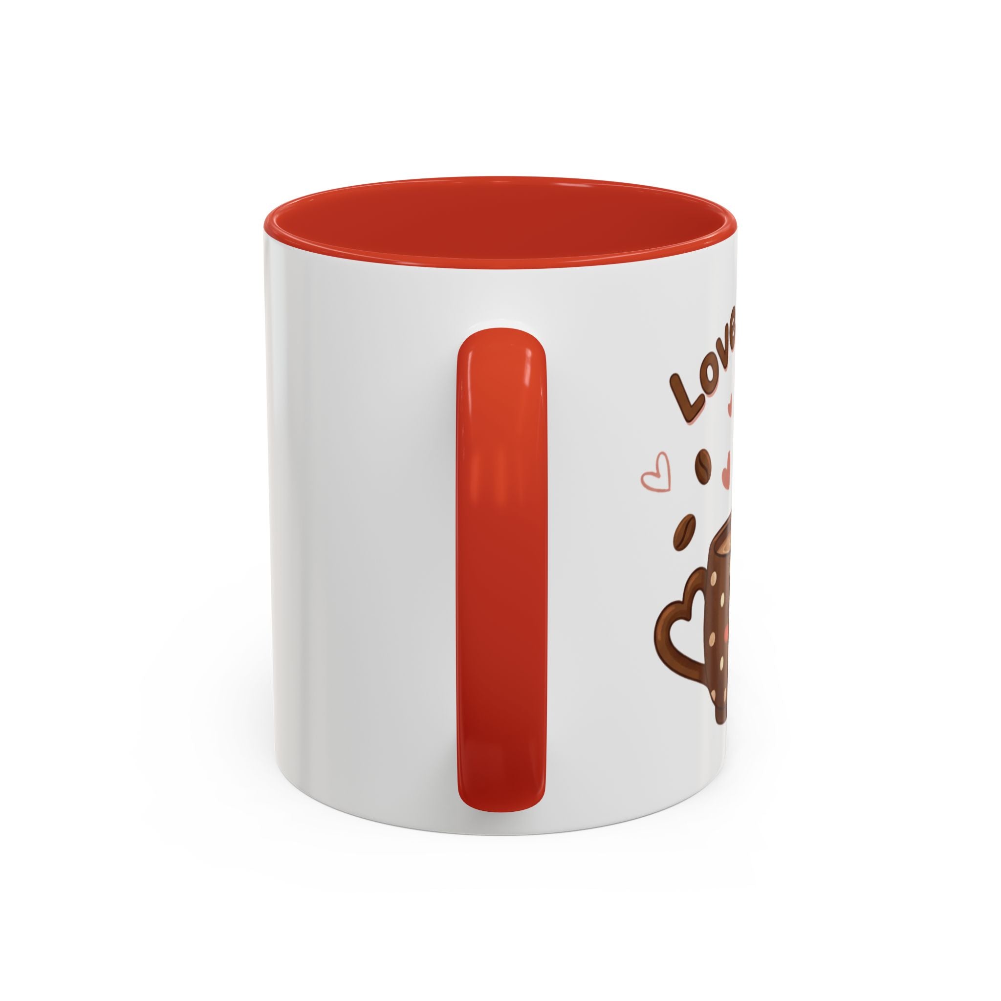Love You A Latte – Accent Coffee Mug