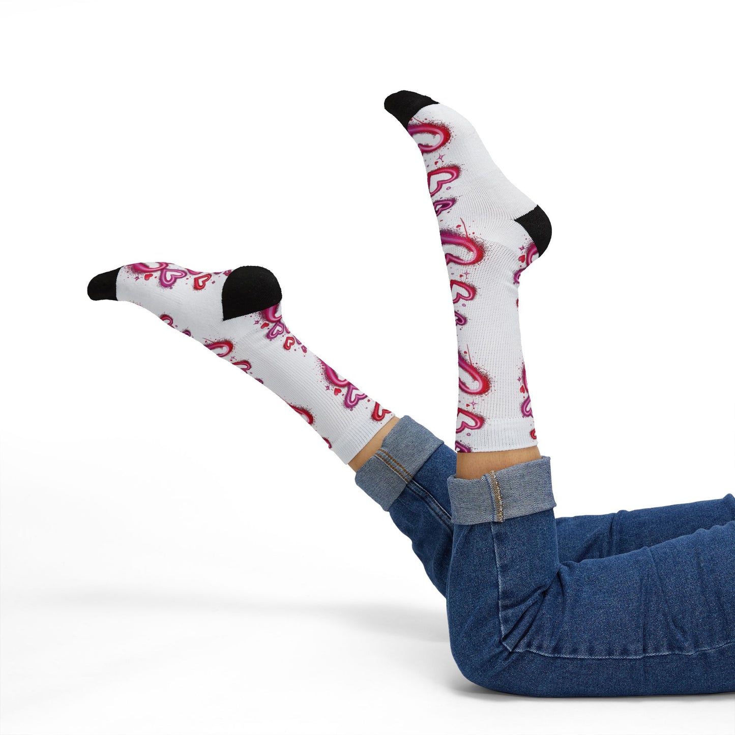 Valentine Hearts Socks