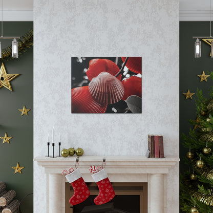 Red Shells - Canvas Gallery Wraps