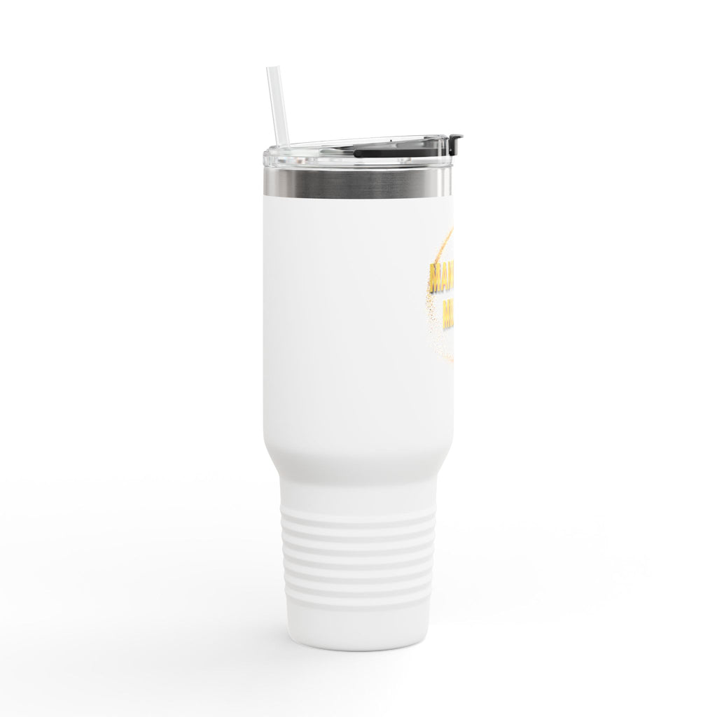 "Manifesting Millions" - Insulated Travel Mug, 40oz