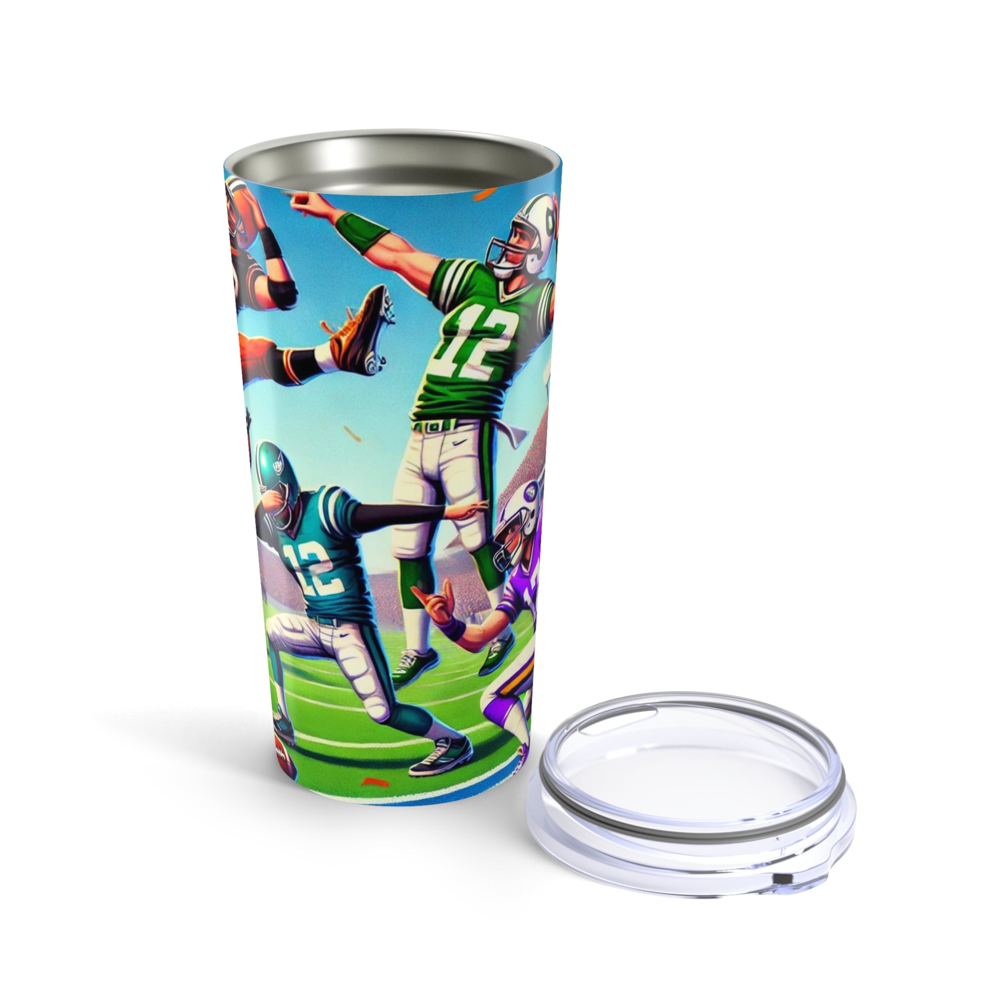 Dancing in the Endzone - Tumbler 20oz - Creatively Designed Shop