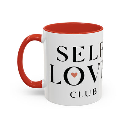 Self Love Club – Accent Coffee Mug