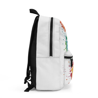 Hustle Focus Thrive (White) - Backpack