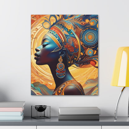 African Beauty - Canvas Gallery Wraps