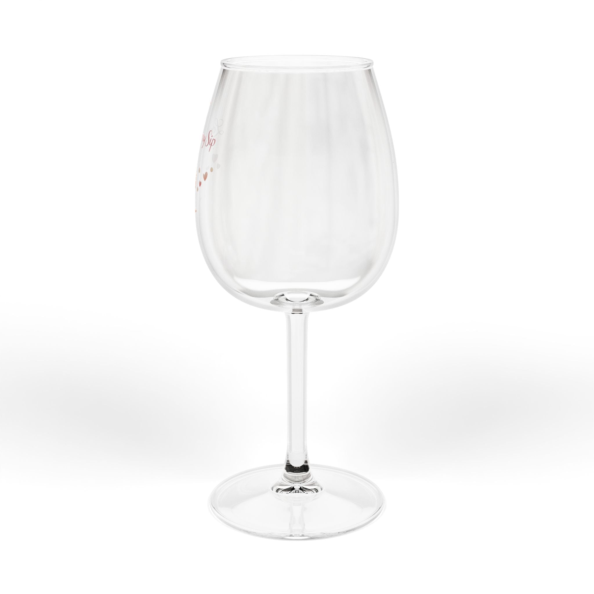 Love In Every Sip – Wine Glass (12oz)
