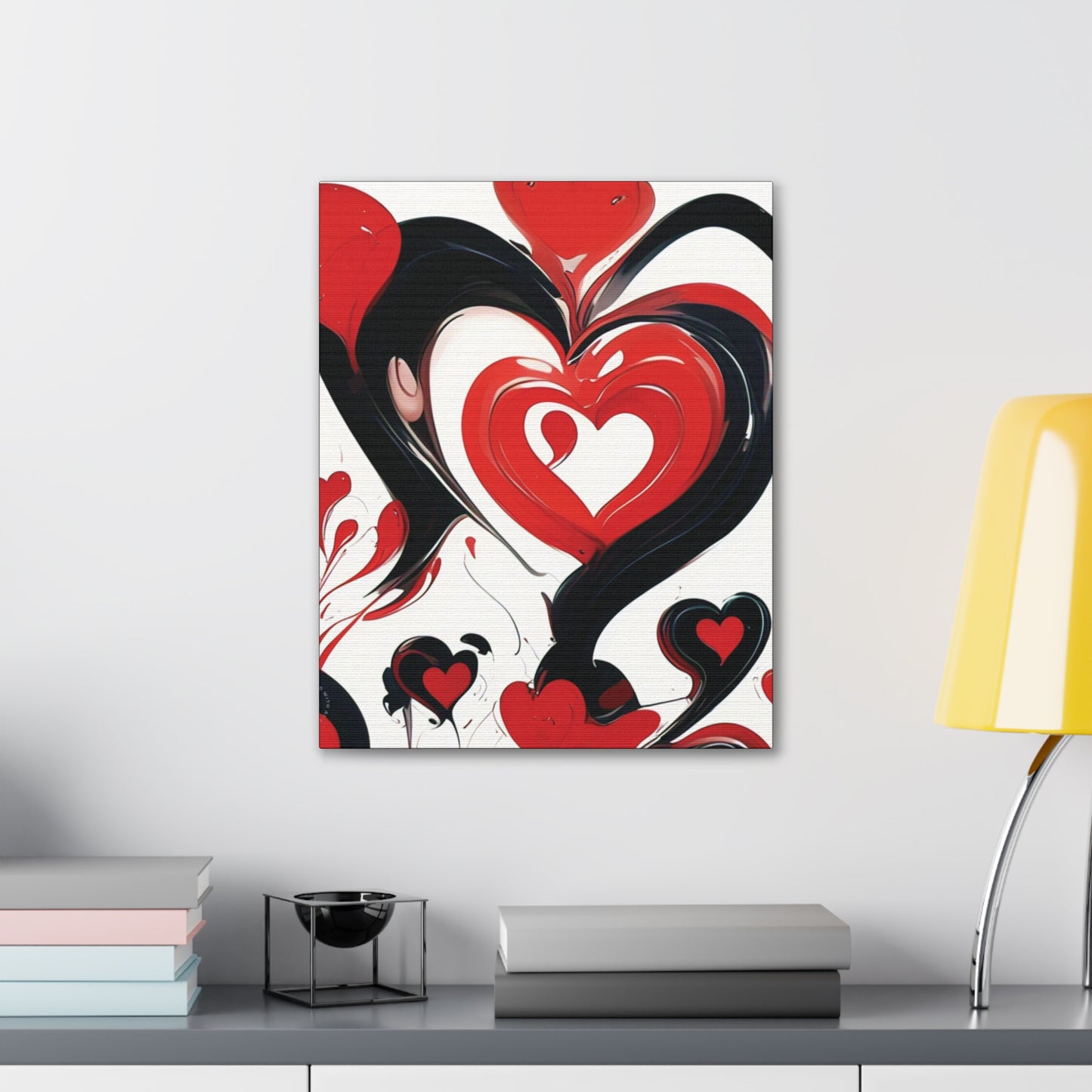 Hearts & Love - Canvas Gallery Wraps