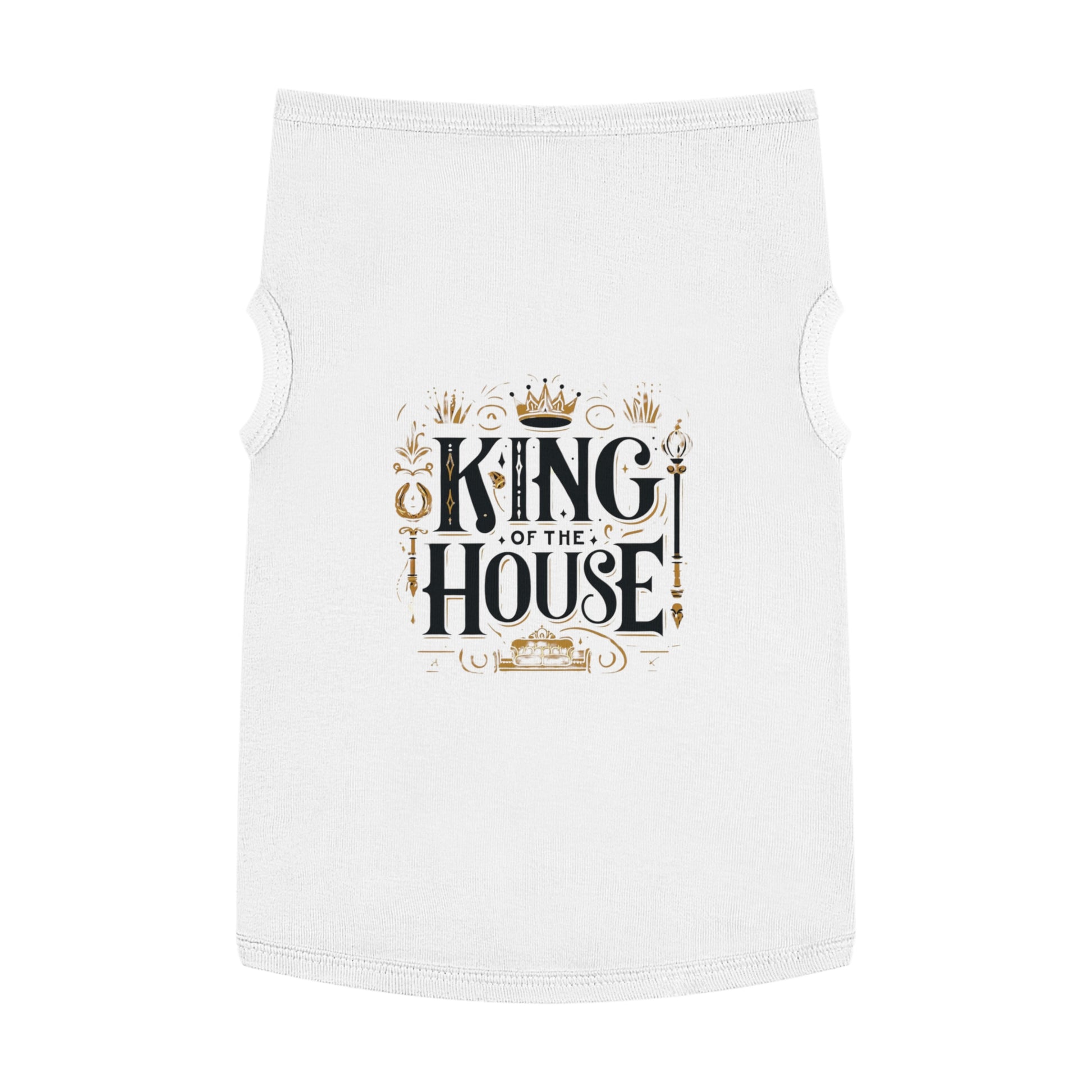 King of the House - Pet Tank Top - Creatively Designed Shop