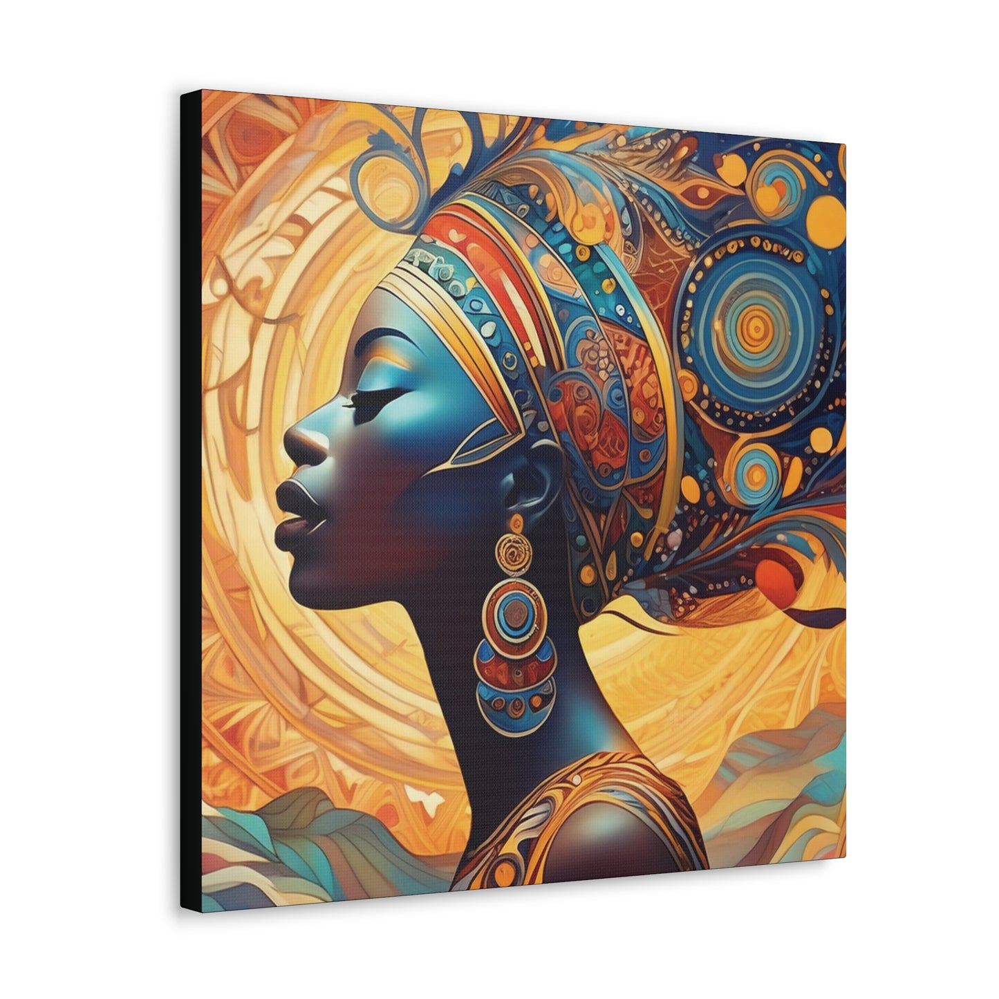 African Beauty - Canvas Gallery Wraps