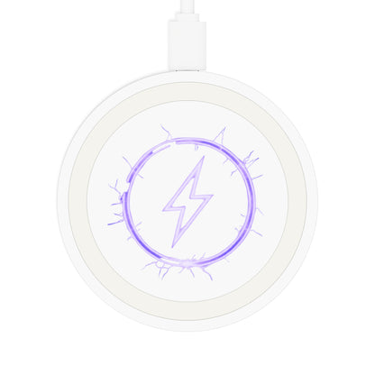 Charging Bolt (Purple) - Quake Wireless Charging Pad - Creatively Designed Shop