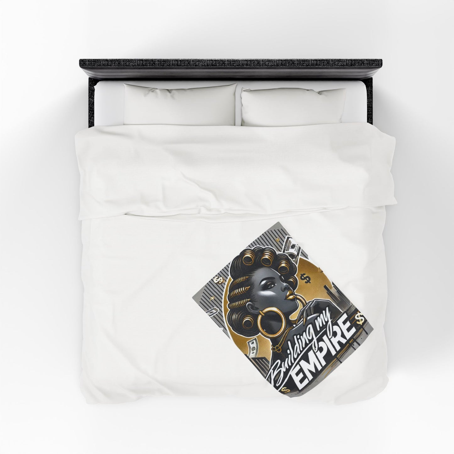 Building My Empire – Plush Velveteen Blanket