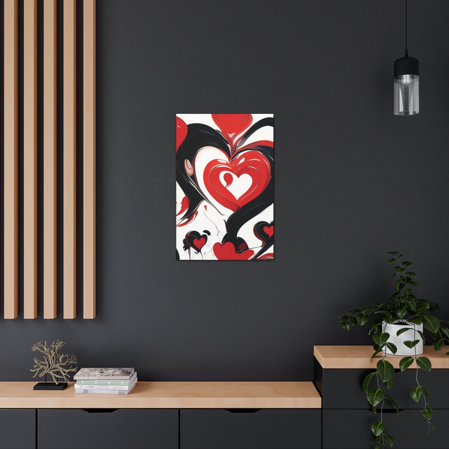 Hearts & Love - Canvas Gallery Wraps