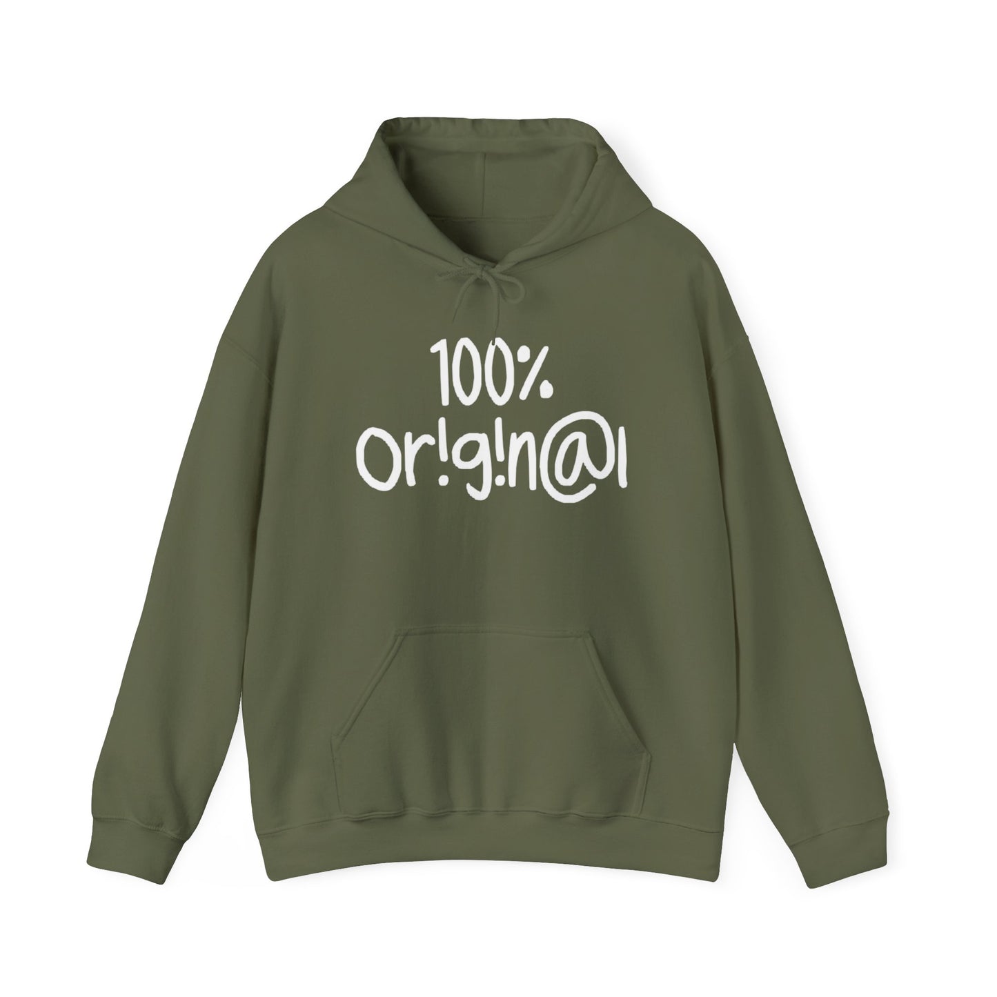 "100% Or!g!n@l" - Unisex Heavy Blend™ Hooded Sweatshirt - Creatively Designed Shop