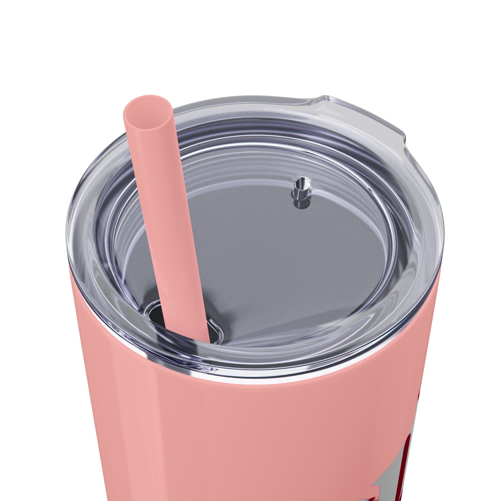 Drink Like A Boss - Skinny Tumbler with Straw, 20oz